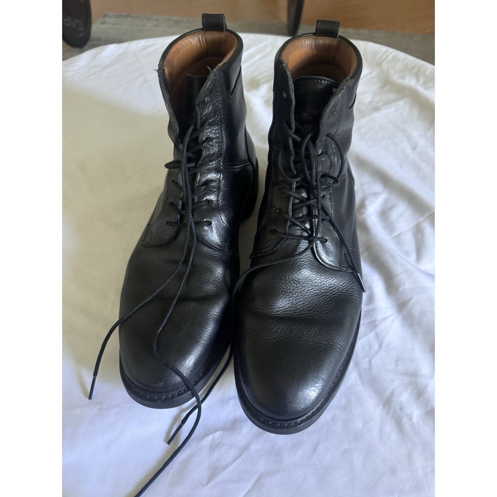 Allen Edmonds "DENALI" 5794 Black Leather Boots Men Sz 11 D